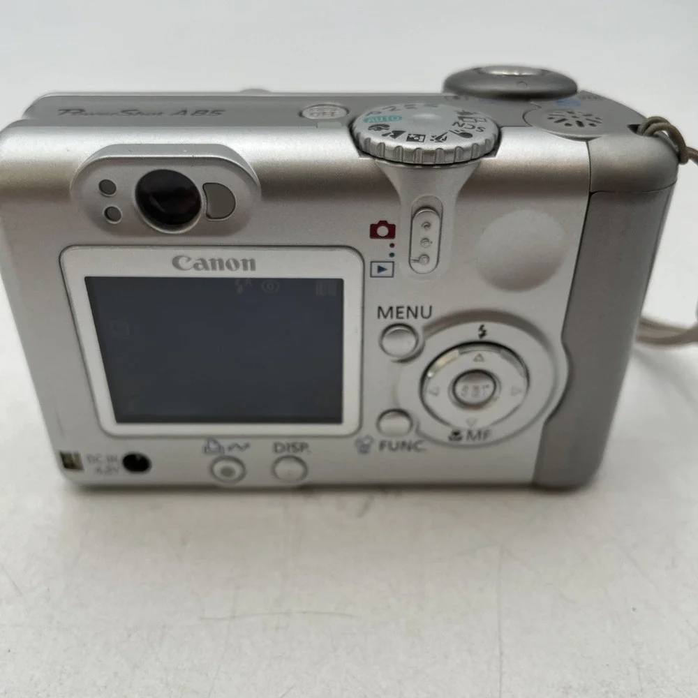 Canon Powershot A85 4.0 MP 3xOptical Zoom Digital Camera+Battery+Mem Card-Tested